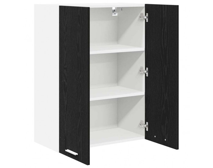 Sonata H Висящ шкаф Riga Черния дъб 60 x 31 x 80 см Инженерно дърво