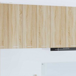 Sonata H Висящ шкаф Riga Сонома дъб 60 x 31 x 80 см Инженерно дърво - Модули Sonata
