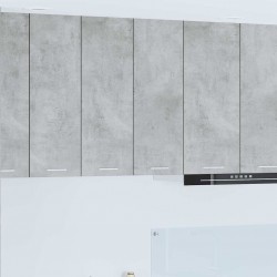 Sonata H Висящ шкаф Riga Циментено сиво 60 x 31 x 80 см Инженерно дърво - Модули Sonata