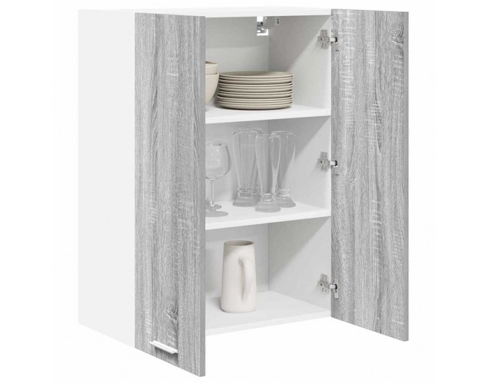 Sonata H Висящ шкаф Riga Сив Сонома 60 x 31 x 80 см Инженерно дърво