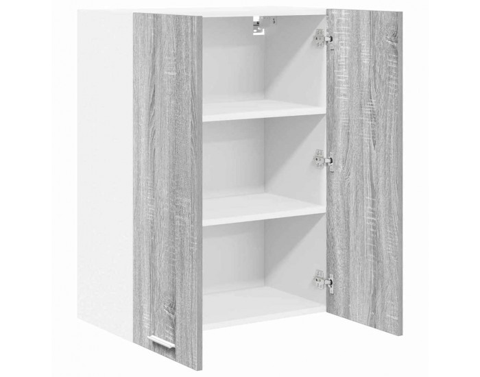 Sonata H Висящ шкаф Riga Сив Сонома 60 x 31 x 80 см Инженерно дърво