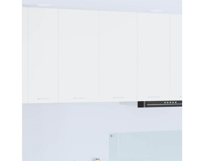 Sonata H Висящ шкаф с рафт Riga Бяло 80 x 31 x 80 см Инженерно дърво