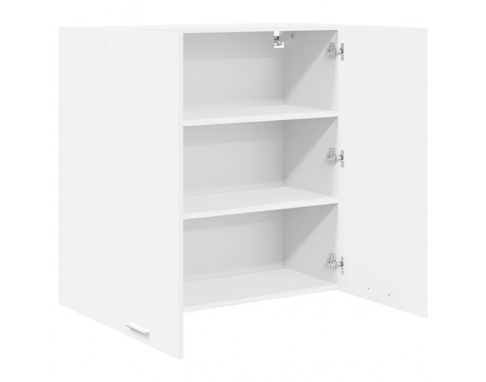 Sonata H Висящ шкаф с рафт Riga Бяло 80 x 31 x 80 см Инженерно дърво