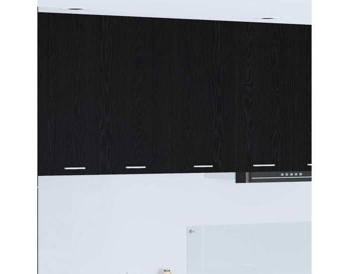 Sonata H Висящ шкаф Riga Черния дъб 80 x 31 x 80 см Инженерно дърво