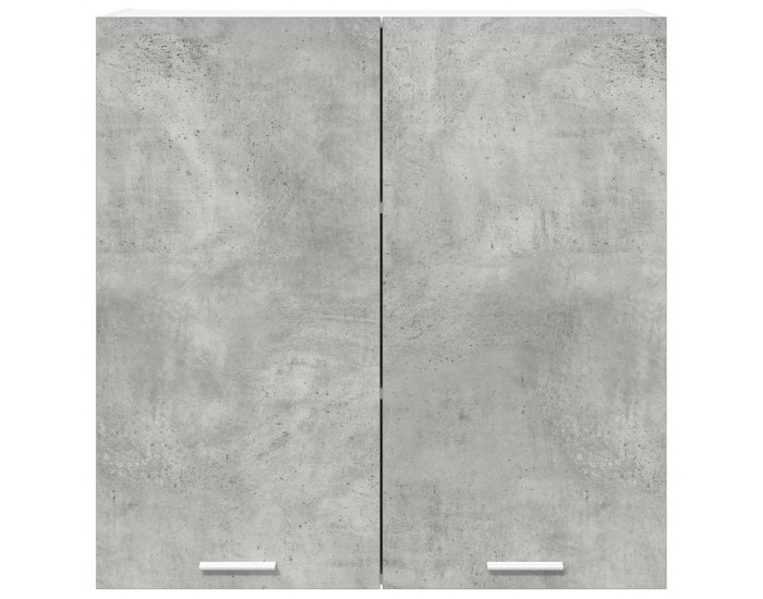 Sonata H Висящ шкаф Riga Циментено сиво 80 x 31 x 80 см Инженерно дърво