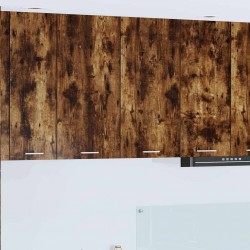 Sonata H Висящ шкаф Riga Димян дъб 80 x 31 x 80 см Инженерно дърво - Модули Sonata