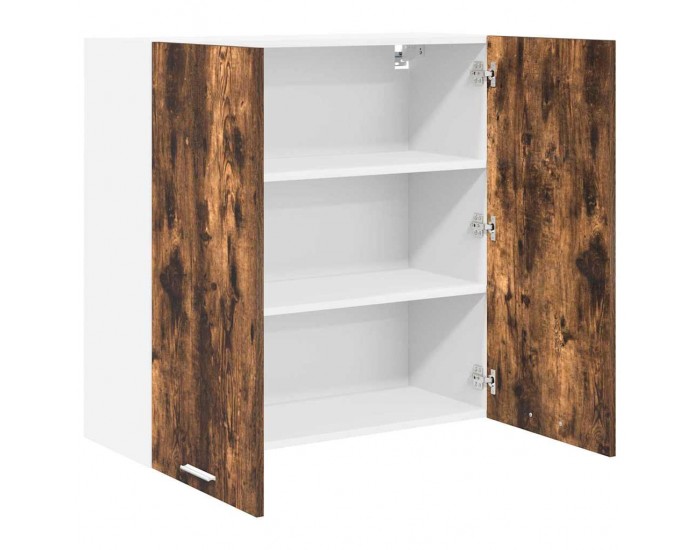 Sonata H Висящ шкаф Riga Димян дъб 80 x 31 x 80 см Инженерно дърво