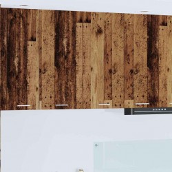 Sonata H Висящ шкаф Riga Старо дърво 80 x 31 x 80 см Инженерно дърво - Модули Sonata