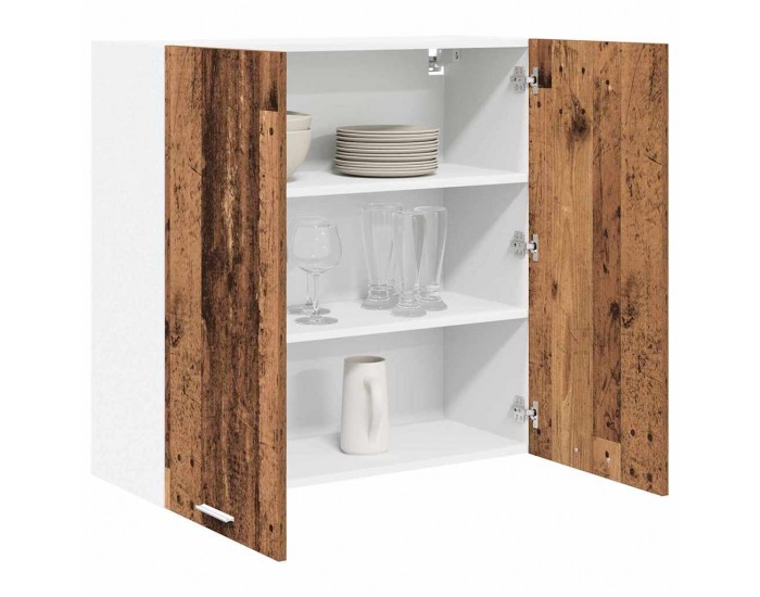 Sonata H Висящ шкаф Riga Старо дърво 80 x 31 x 80 см Инженерно дърво