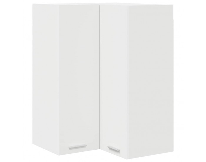 Sonata H Висящ шкаф с рафт Riga Бяло 57 x 57 x 80 см Инженерно дърво