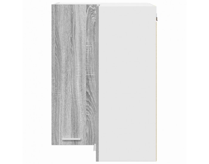 Sonata H Висящ шкаф с рафт Riga Сив Сонома и бяло 57 x 57 x 80 см