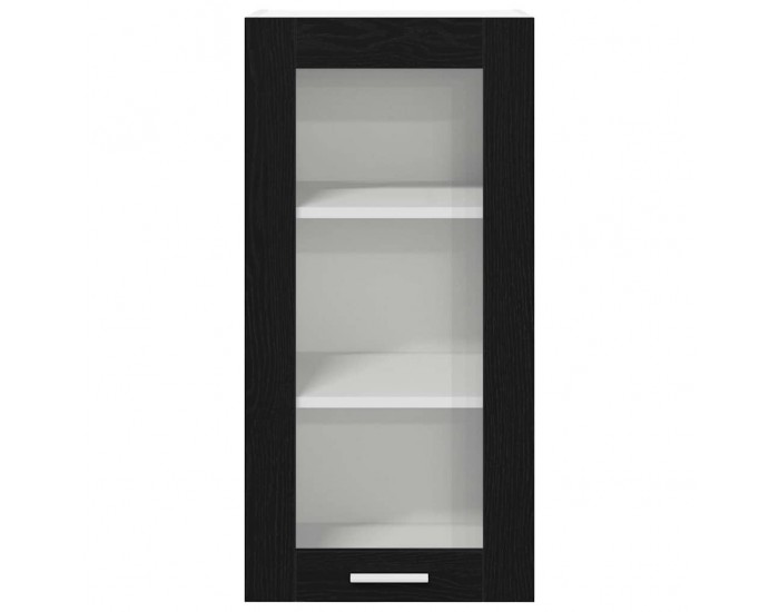 Sonata H Висящ шкаф Riga Черния дъб 40 x 31 x 80 см Инженерно дърво
