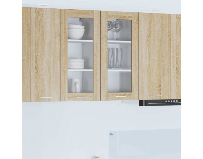 Sonata H Висящ шкаф Riga Сонома дъб 40 x 31 x 80 см Инженерно дърво