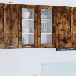 Sonata H Висящ шкаф Riga Димян дъб 40 x 31 x 80 см Инженерно дърво - Модули Sonata