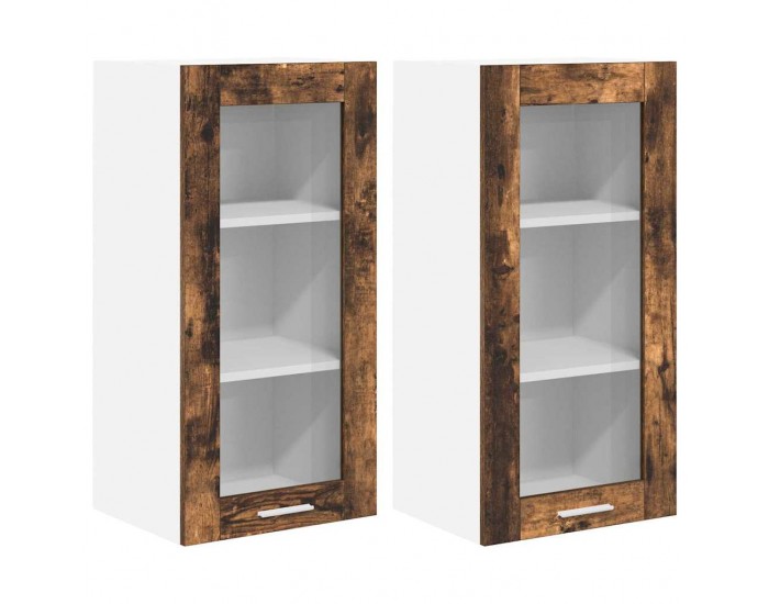 Sonata H Висящ шкаф Riga 2 pcs Димян дъб 40 x 31 x 80 см Инженерно дърво