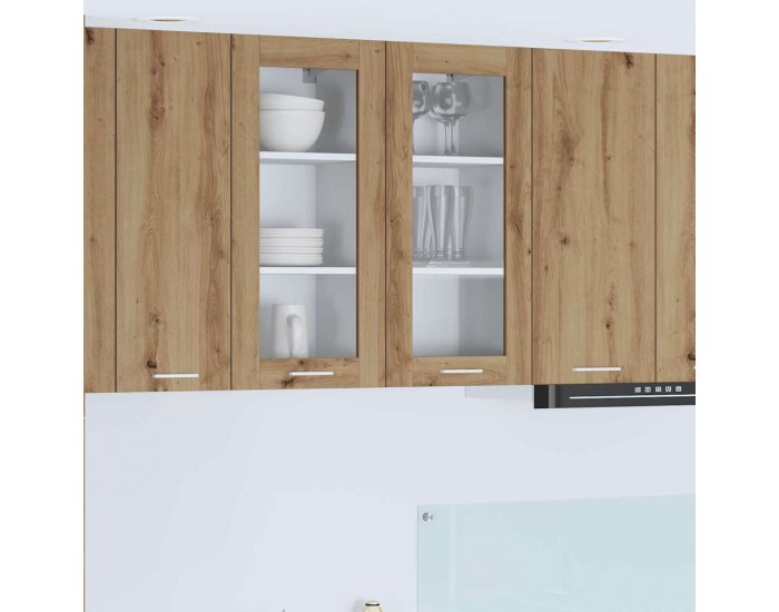 Sonata H Висящ шкаф с рафт Riga Дъб 40 x 31 x 80 см Инженерно дърво