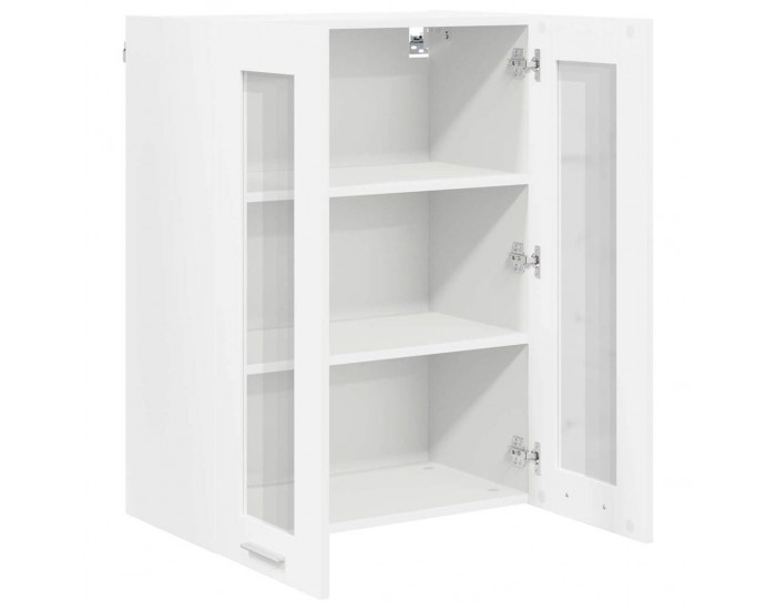 Sonata H Висящ шкаф с рафт Riga Бяло 60 x 31 x 80 см Инженерно дърво