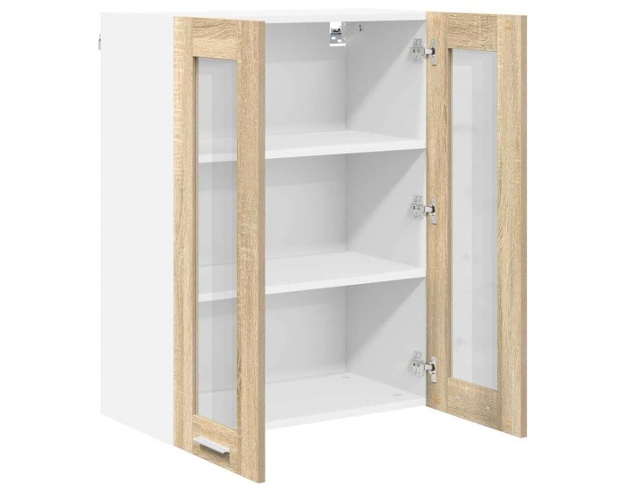 Sonata H Висящ шкаф Riga Сонома дъб 60 x 31 x 80 см Инженерно дърво