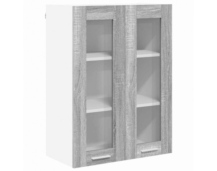 Sonata H Висящ шкаф Riga Сив Сонома 60 x 31 x 80 см Инженерно дърво