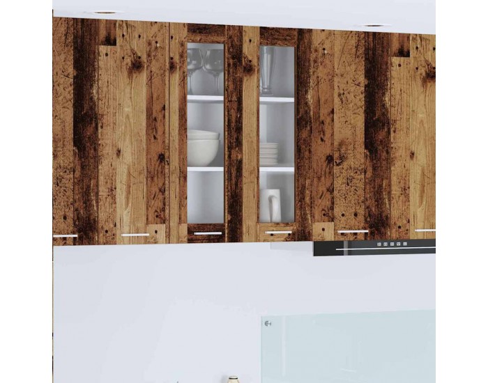 Sonata H Висящ шкаф Riga Старо дърво 60 x 31 x 80 см Инженерно дърво