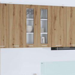 Sonata H Висящ шкаф с рафт Riga Дъб 60 x 31 x 80 см Инженерно дърво - Модули Sonata