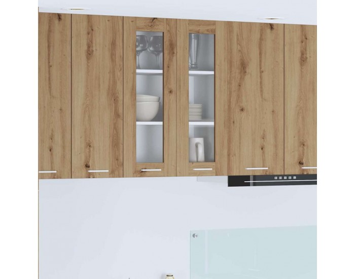 Sonata H Висящ шкаф с рафт Riga Дъб 60 x 31 x 80 см Инженерно дърво