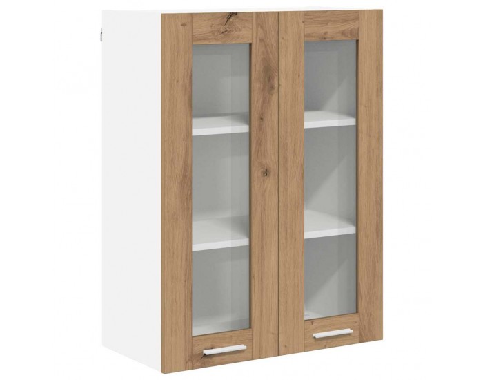 Sonata H Висящ шкаф с рафт Riga Дъб 60 x 31 x 80 см Инженерно дърво