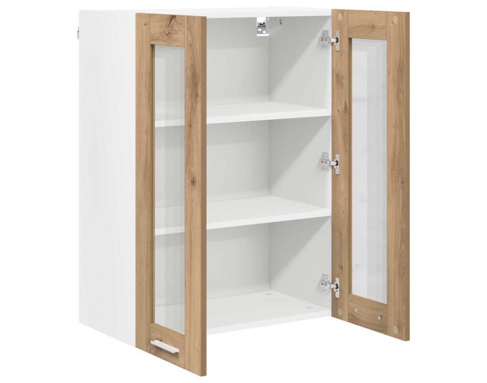 Sonata H Висящ шкаф с рафт Riga Дъб 60 x 31 x 80 см Инженерно дърво