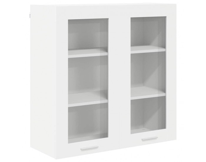 Sonata H Висящ шкаф с рафт Riga Бяло 80 x 31 x 80 см Инженерно дърво