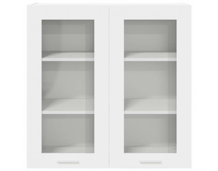 Sonata H Висящ шкаф с рафт Riga Бяло 80 x 31 x 80 см Инженерно дърво