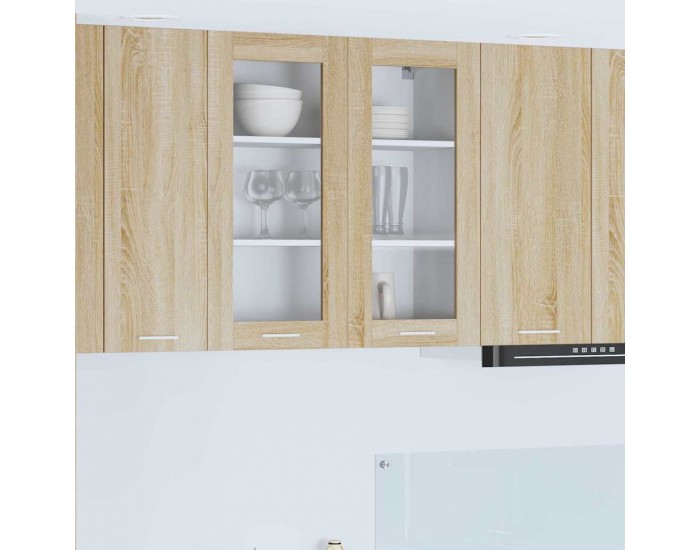 Sonata H Висящ шкаф Riga Сонома дъб 80 x 31 x 80 см Инженерно дърво