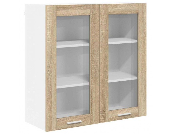 Sonata H Висящ шкаф Riga Сонома дъб 80 x 31 x 80 см Инженерно дърво