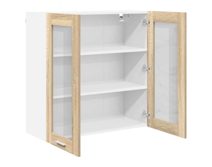 Sonata H Висящ шкаф Riga Сонома дъб 80 x 31 x 80 см Инженерно дърво