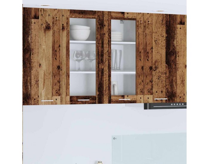 Sonata H Висящ шкаф Riga Старо дърво 80 x 31 x 80 см Инженерно дърво