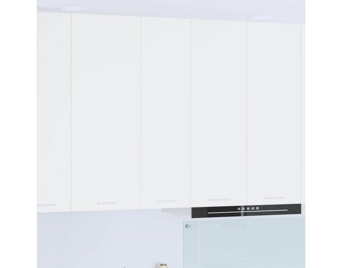 Sonata H Висящ шкаф с рафт Riga Бяло 30 x 31 x 100 см Инженерно дърво