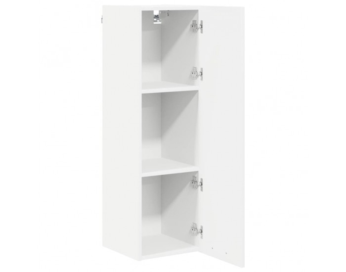 Sonata H Висящ шкаф с рафт Riga Бяло 30 x 31 x 100 см Инженерно дърво