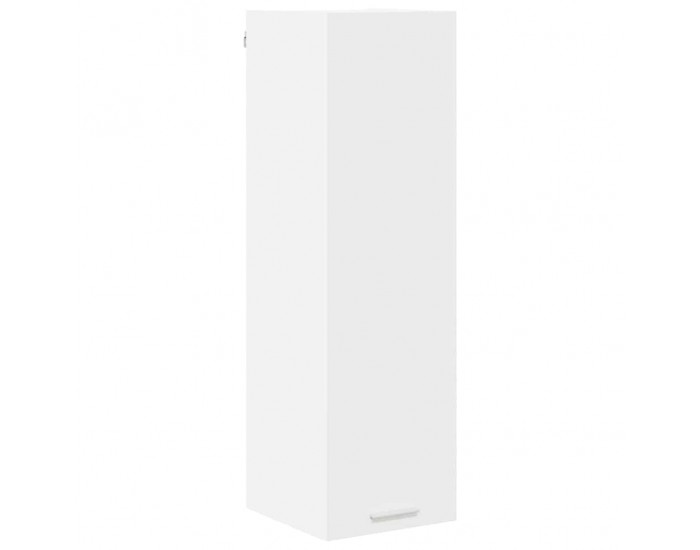 Sonata H Висящ шкаф с рафт Riga Бяло 30 x 31 x 100 см Инженерно дърво