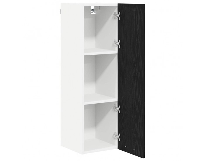 Sonata H Висящ шкаф Riga Черния дъб 30 x 31 x 100 см Инженерно дърво