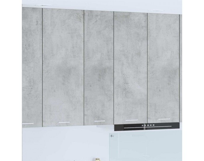 Sonata H Висящ шкаф Riga Циментено сиво 30 x 31 x 100 см Инженерно дърво