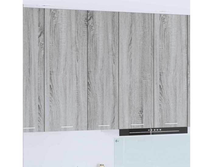 Sonata H Висящ шкаф Riga Сив Сонома 30 x 31 x 100 см Инженерно дърво