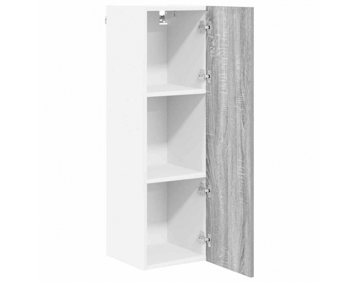 Sonata H Висящ шкаф Riga Сив Сонома 30 x 31 x 100 см Инженерно дърво