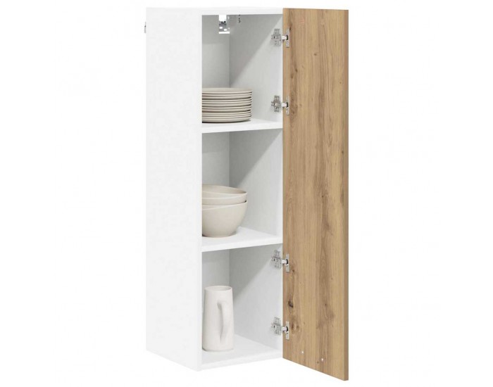 Sonata H Висящ шкаф с рафт Riga Дъб 30 x 31 x 100 см Инженерно дърво