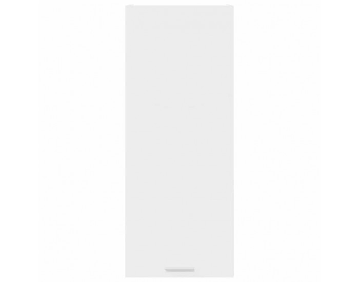 Sonata H Висящ шкаф с рафт Riga Бяло 40 x 31 x 100 см Инженерно дърво