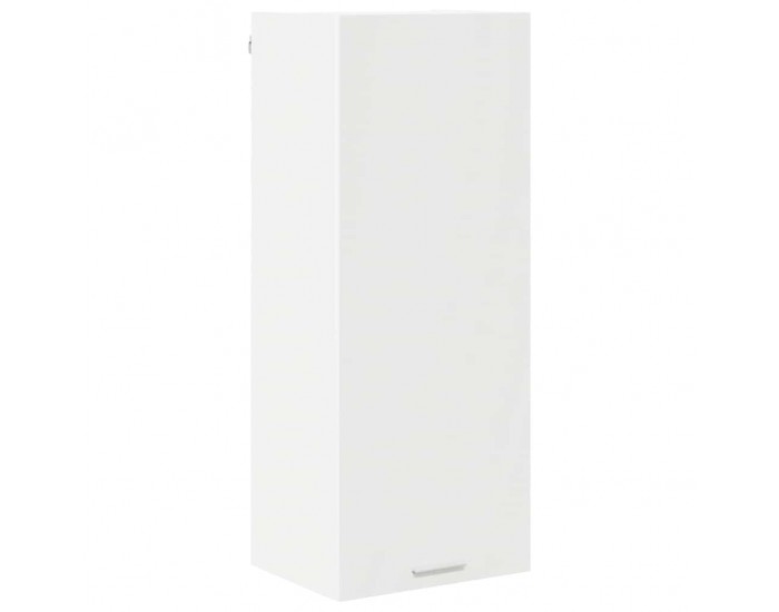 Sonata H Висящ шкаф с рафт Riga Бяло 40 x 31 x 100 см Инженерно дърво