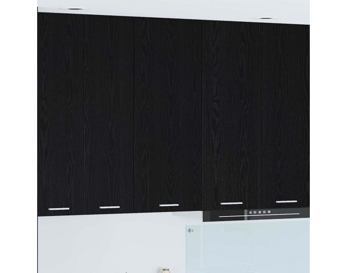 Sonata H Висящ шкаф Riga Черния дъб 40 x 31 x 100 см Инженерно дърво