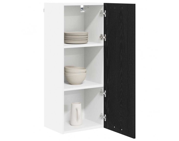 Sonata H Висящ шкаф Riga Черния дъб 40 x 31 x 100 см Инженерно дърво