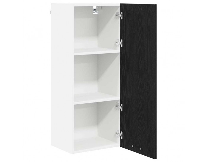 Sonata H Висящ шкаф Riga Черния дъб 40 x 31 x 100 см Инженерно дърво