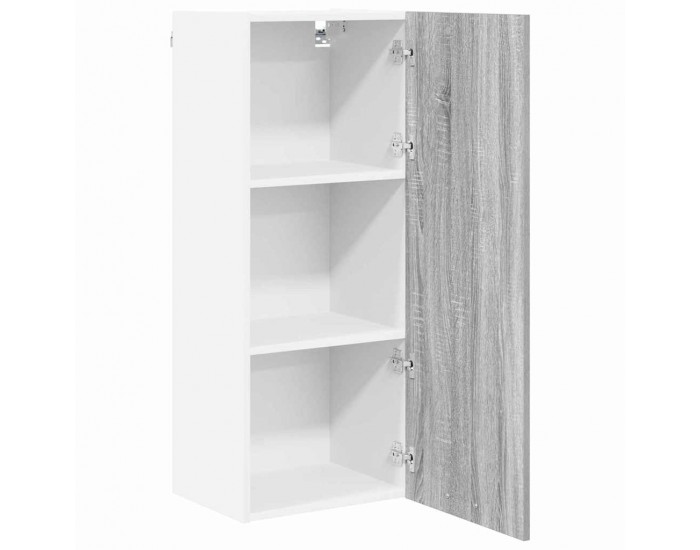 Sonata H Висящ шкаф Riga Сив Сонома 40 x 31 x 100 см Инженерно дърво