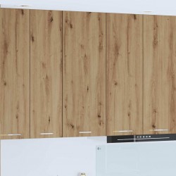 Sonata H Висящ шкаф с рафт Riga Дъб 40 x 31 x 100 см Инженерно дърво - Модули Sonata