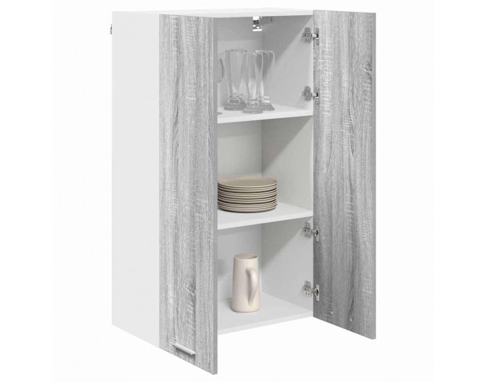 Sonata H Висящ шкаф Riga Сив Сонома 60 x 31 x 100 см Инженерно дърво